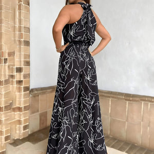 Macacão Pantalona Preto 7
