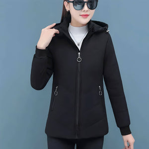 Jaqueta Feminina Forrada Preto 4