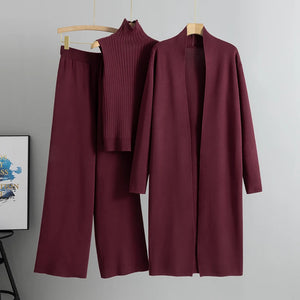 Conjunto Feminino Bordô 03