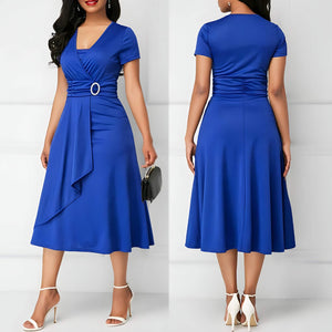 Vestido Mídi Azul 2