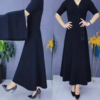 Saia Midi Cintura Alta Volga