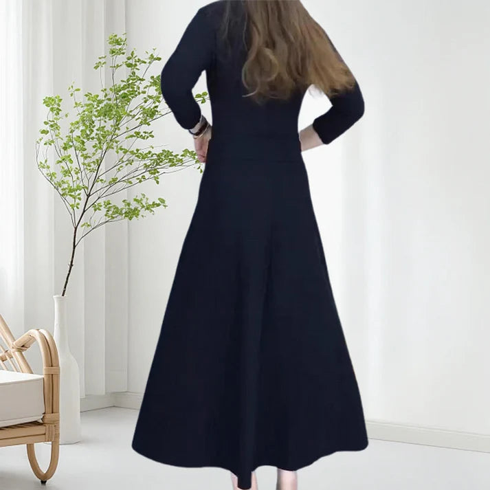 Saia Midi Cintura Alta Volga