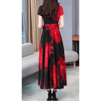 Vestido Mídi de Chiffon Feminino