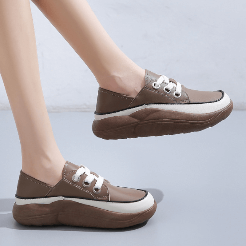 Tênis Confortável Marrom 5