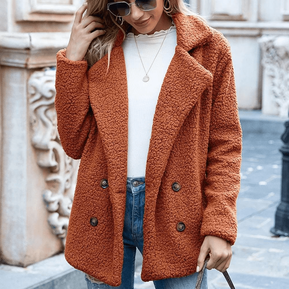 Casaco Feminino de Pelinhos Serena