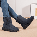 Bota Feminina de Inverno Impermeável Azul 14