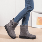 Bota Feminina de Inverno Impermeável Cinza 6
