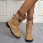 Bota Feminina de Inverno Bege 9