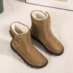 Bota Feminina de Inverno Impermeável Amarelo 10