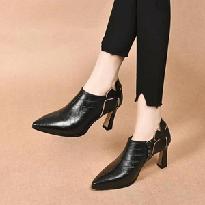 Sapato De Salto Casual Feminino