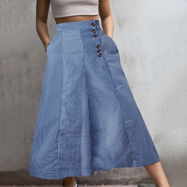 Calça Pantacourt Oversizide Parfait