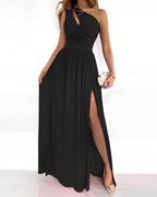 Vestido Longo Elegante Preto 1