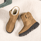Bota Feminina de Inverno Impermeável Amarelo 11