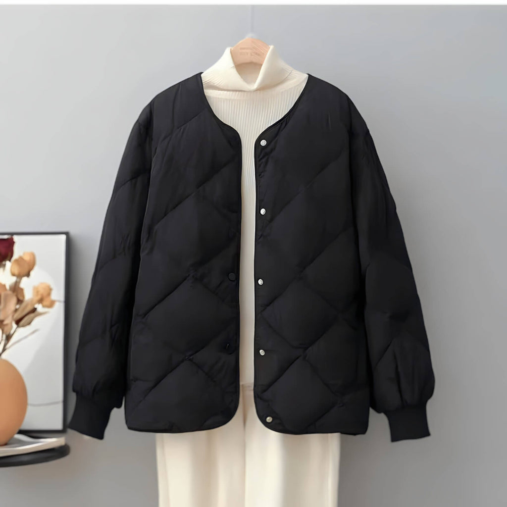 Jaqueta Feminina Puffer Preto 2