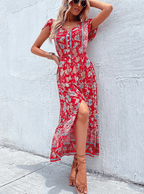 Vestido Mídi Vermelho 3