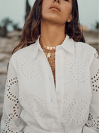 Vestido Mídi de Laise Branco 3