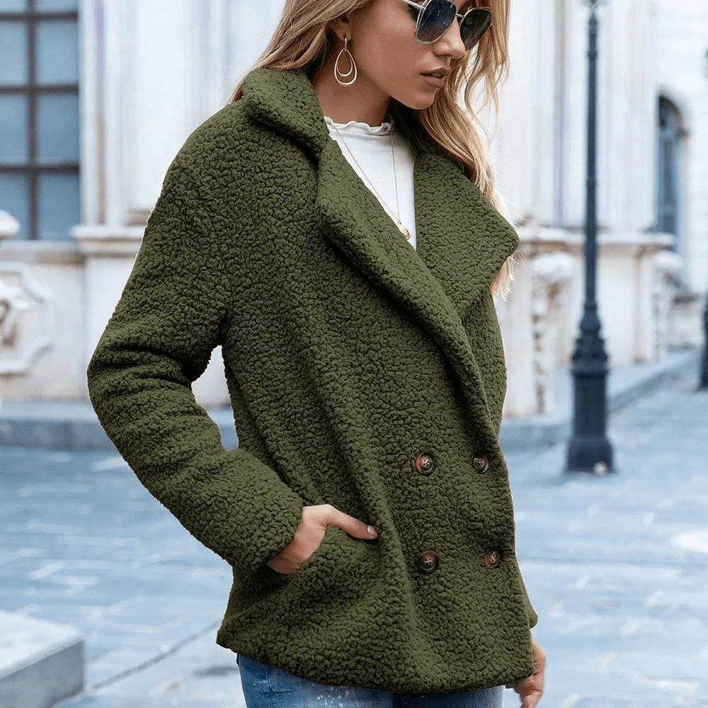 Casaco Feminino de Pelinhos Serena