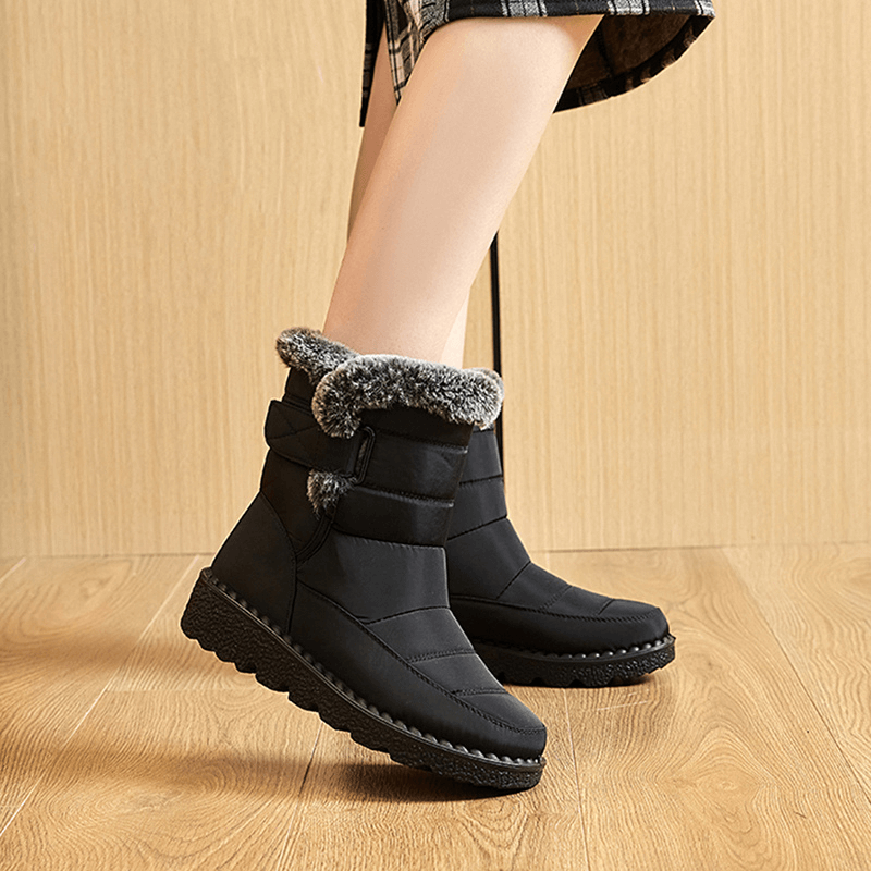 Bota Feminina de Inverno Impermeável Preto 3