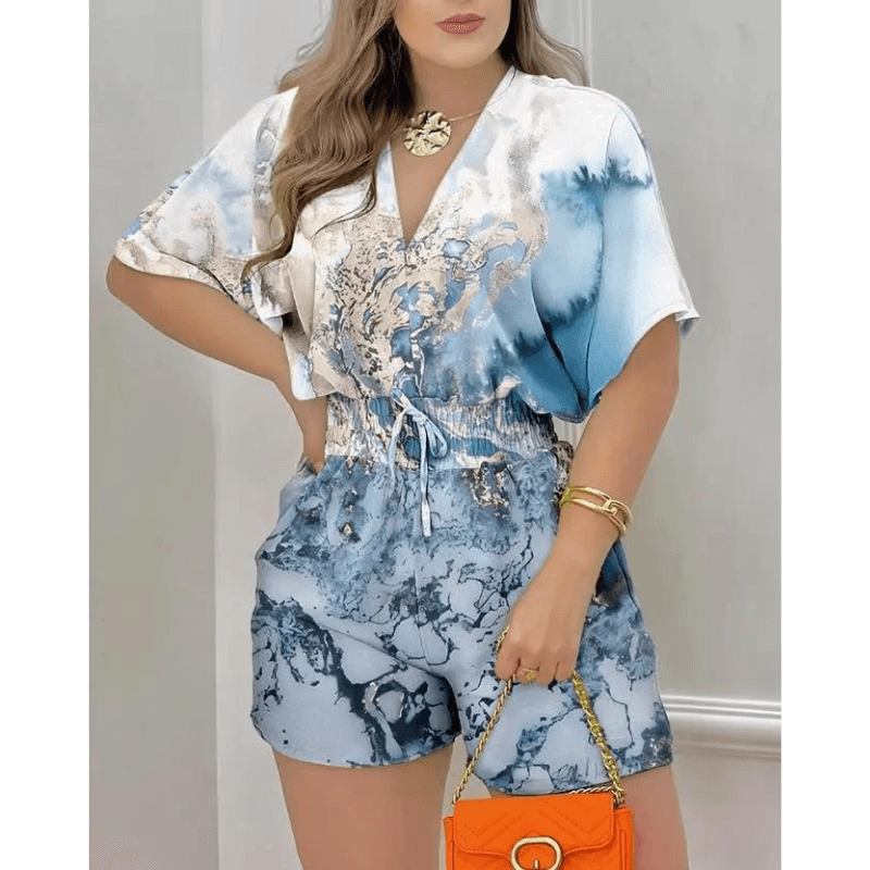 Macaquinho Azul Mármore 8