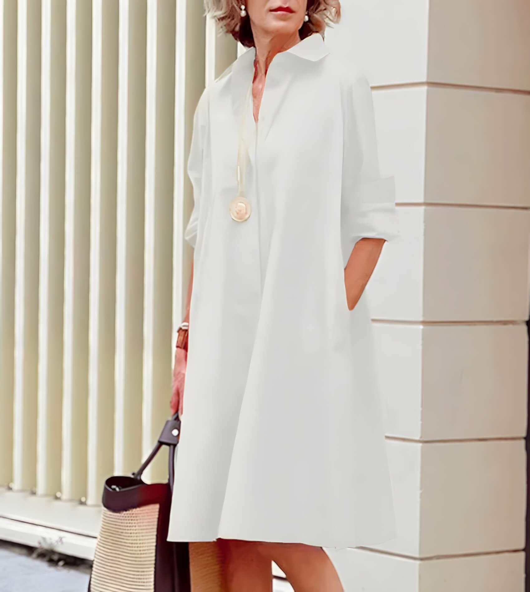 Vestido Curto Branco 4