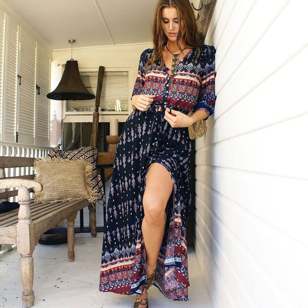 Vestido Longo Saison