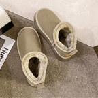 Bota Feminina Cano Curto Cinza 16