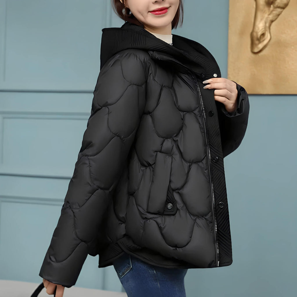 Jaqueta Feminina Puffer Preto 3