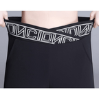 Calça Casual De Alfaiataria Élastique 15