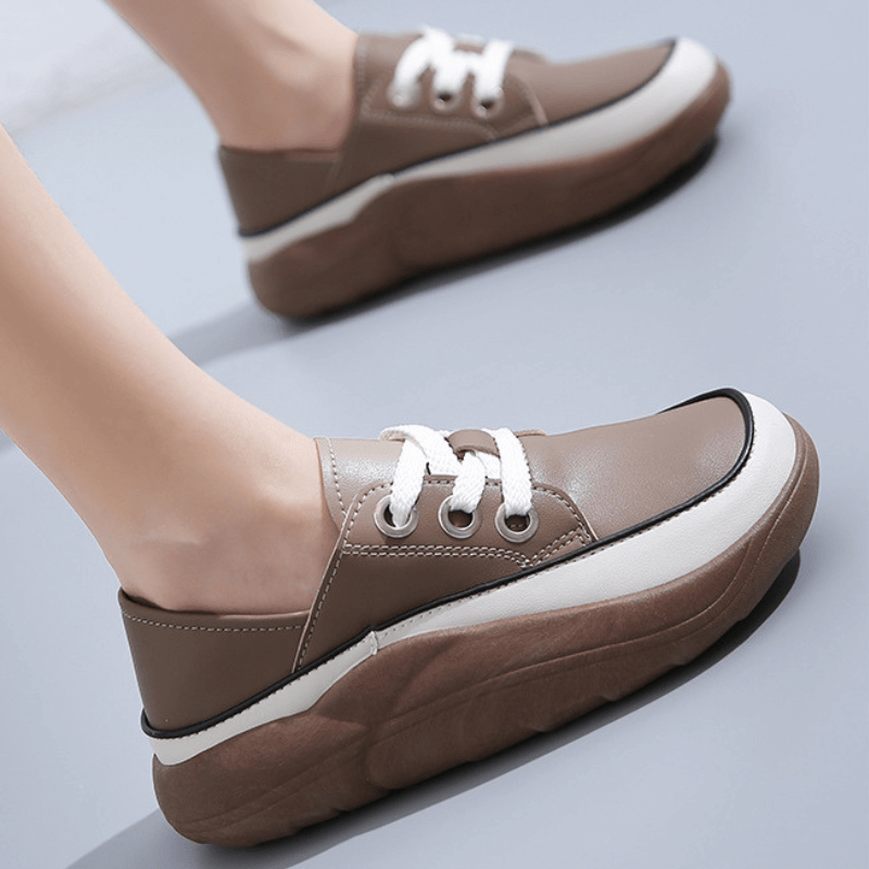 Tênis Confortável Marrom 6