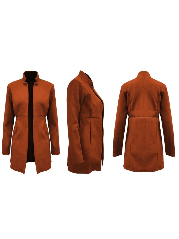 Casaco Feminino Ponto Aberto Vermelho 6