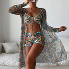 Conjunto Biquíni e Saída de Praia Verde 2