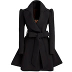 Casaco Elegante Transpassado Dijon