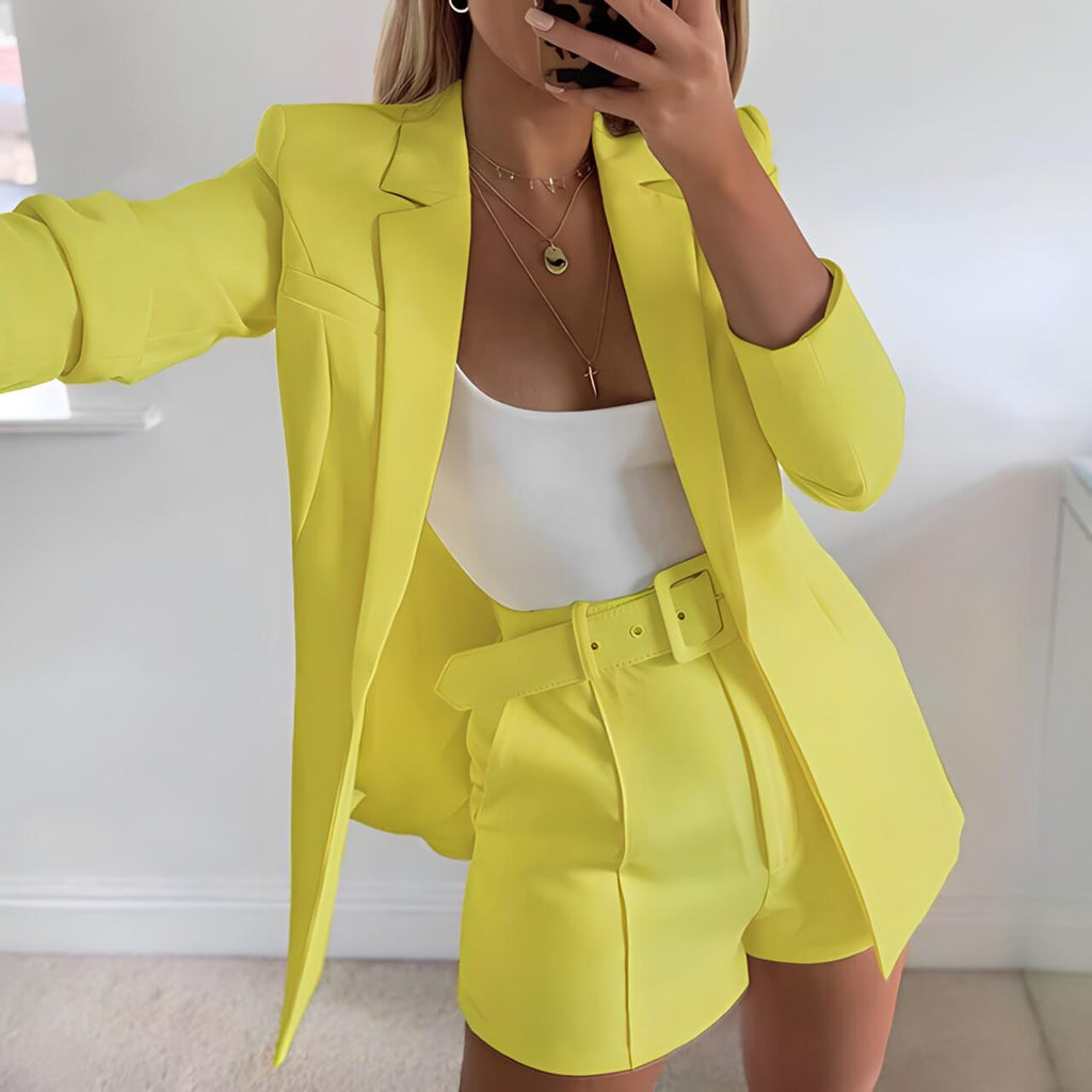 Conjunto Casual Amarelo 7