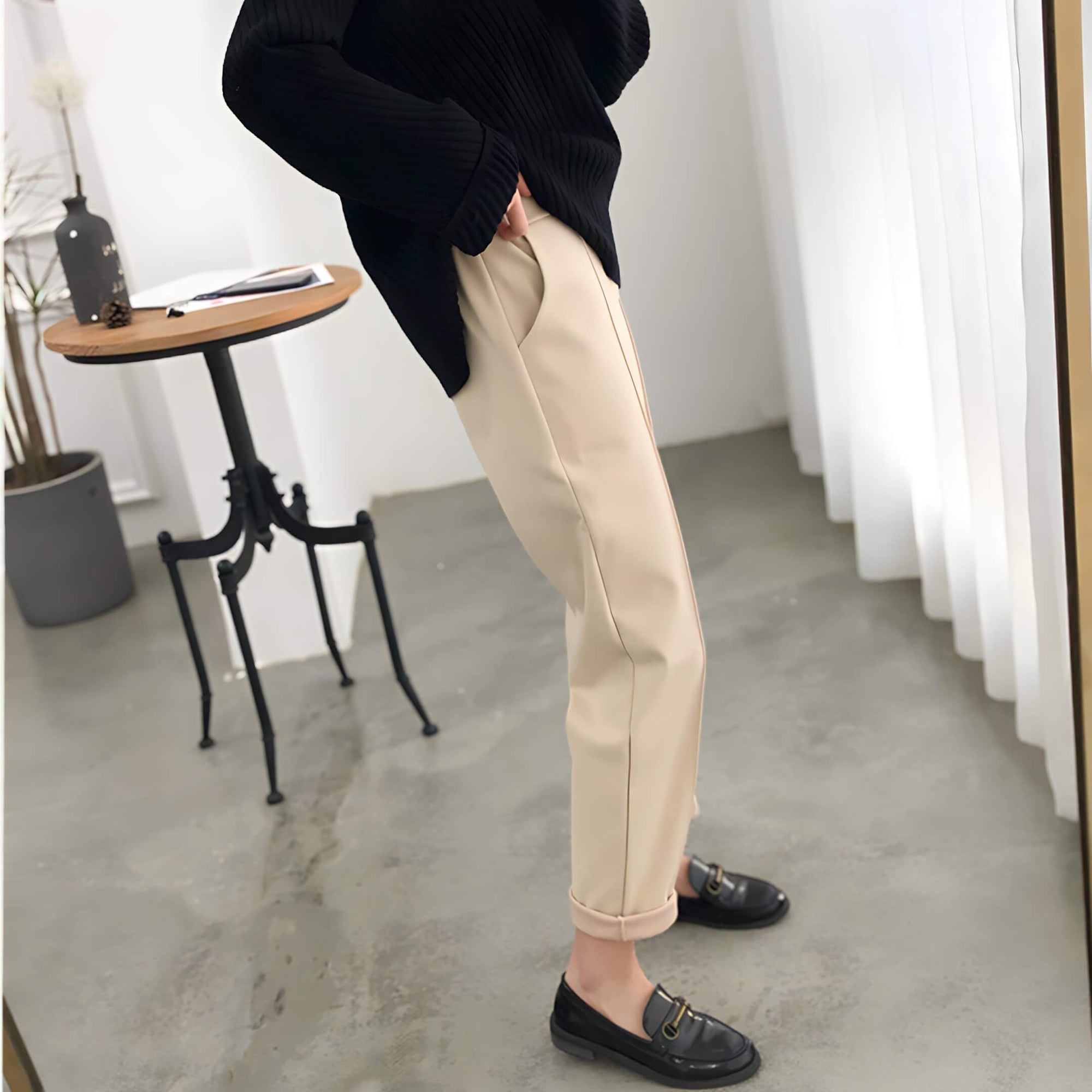 Calça Casual Bege 6