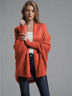 Cardigan Feminino Alongado de Tricot