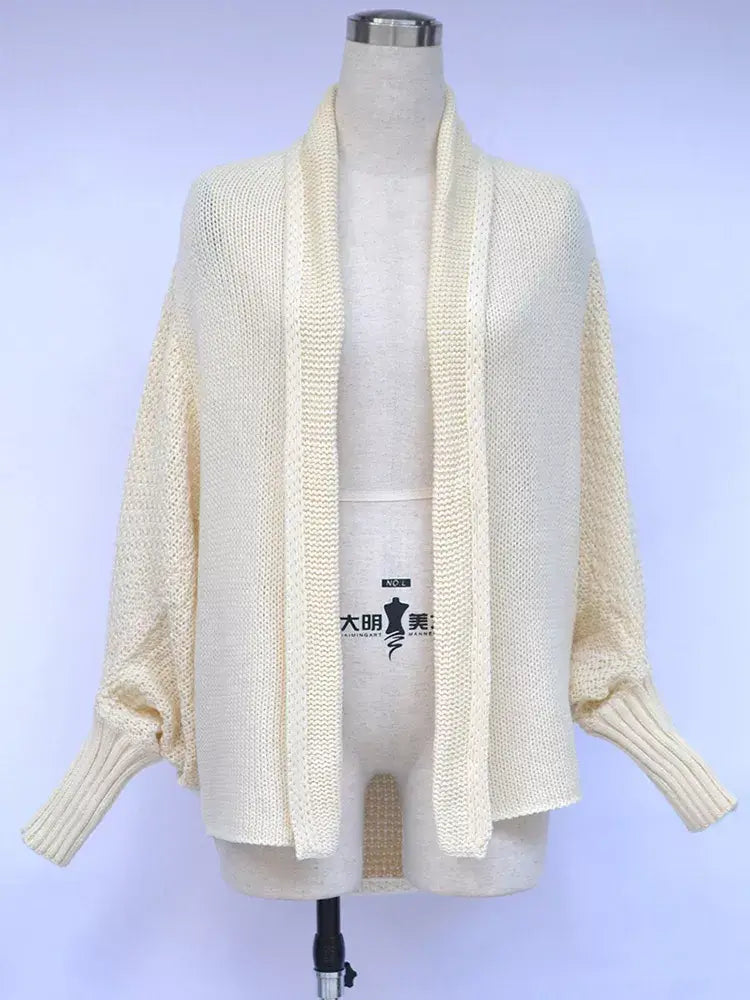 Cardigan Feminino Alongado de Tricot