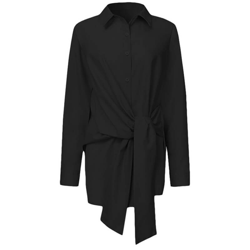 Camisa com Amarração Feminina