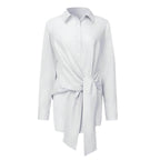 Camisa com Amarração Branco 4