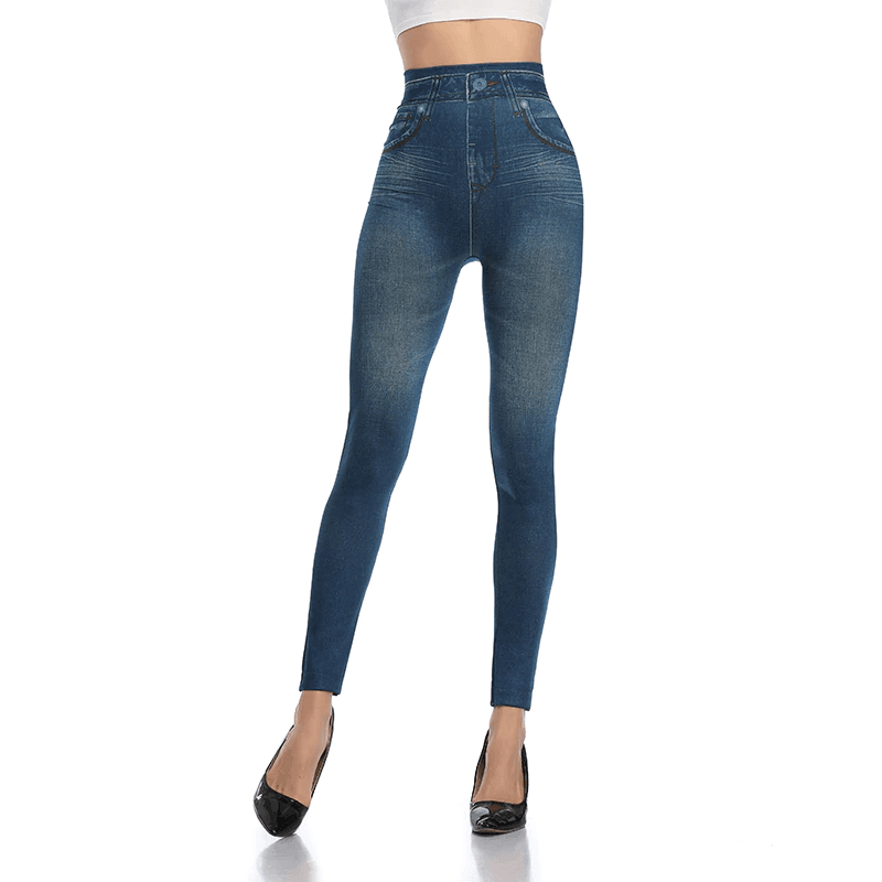 Calça Legging-Jeans
