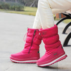 Bota Feminina de Inverno Rosa 6