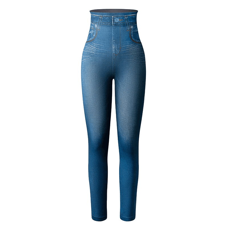 Calça Legging-Jeans