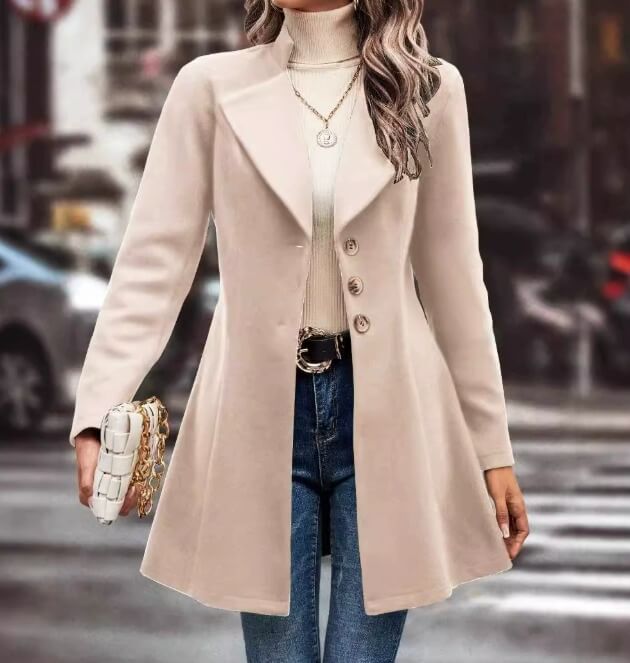 Casaco Feminino de Lã Batida Lysandra