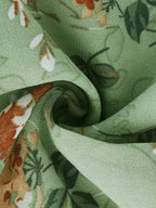 Vestido Curto Em Camadas De Chiffon Dália 41