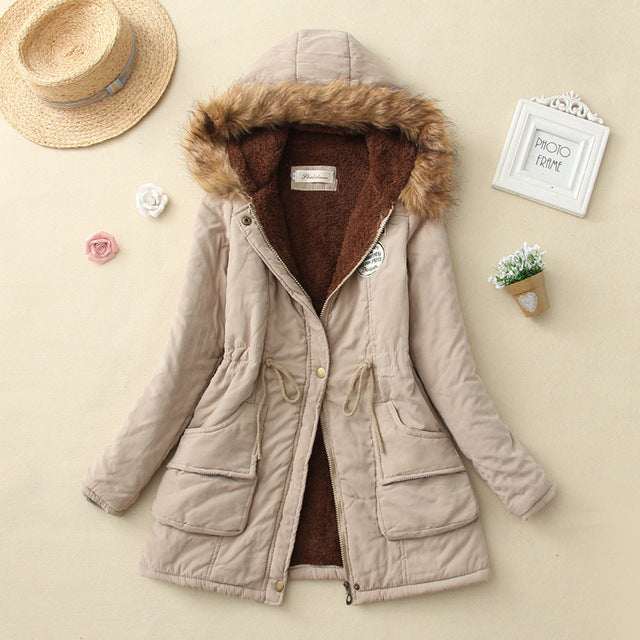 Jaqueta Forrada com Gorro Tours
