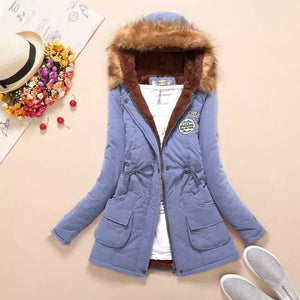 Jaqueta Forrada com Gorro Tours