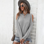 Suéter com Ombro Aberto Antony