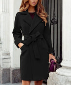 Casaco Feminino de Lã Batida Preto 7