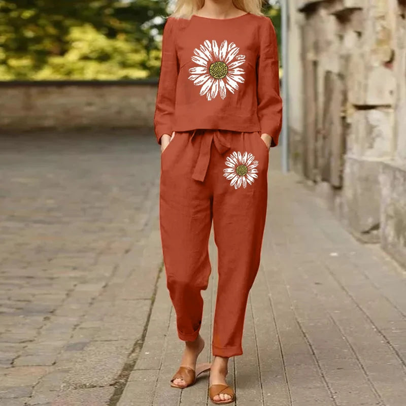 Conjunto Feminino Laranja 5