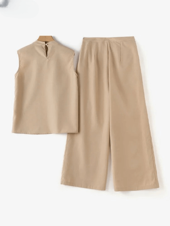 Conjunto Longo Elegante Saffron