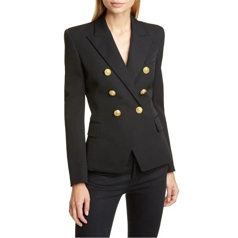 Blazer Feminino Casual Preto 04